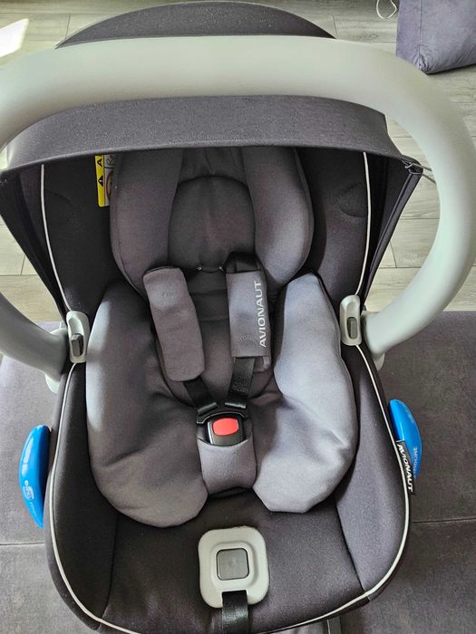 Avionaut Fotelik 0-13kg Kite+ K04 + Baza Dock Isofix Grafit