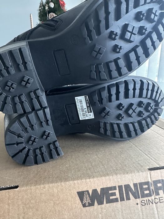 Bota de senhora em Pele WEINBRENNER (NOVAS)