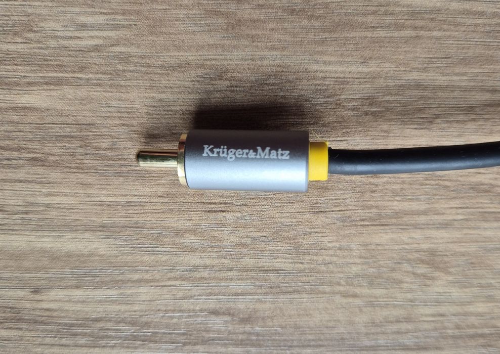 Kabel coaxial RCA Kruger&Matz 1m