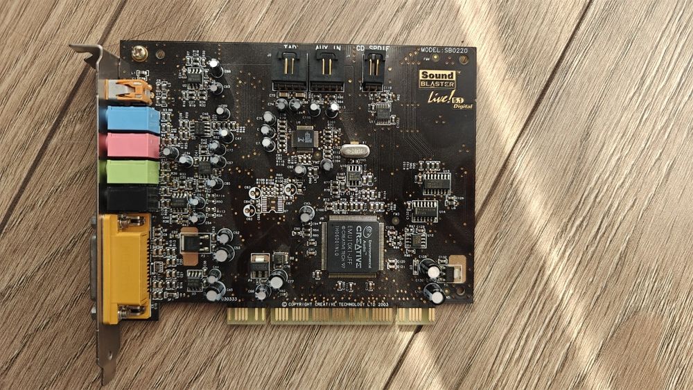 Karta dźwiękowa Creative Sound Blaster Live! 5.1 Digital