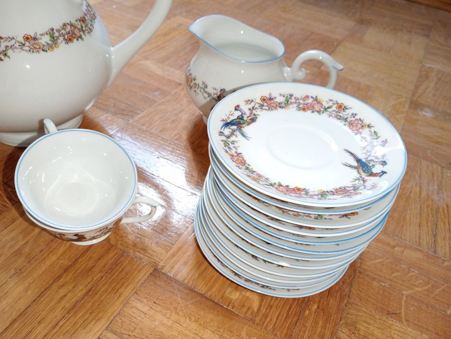 Conjunto chá vista alegre vintage