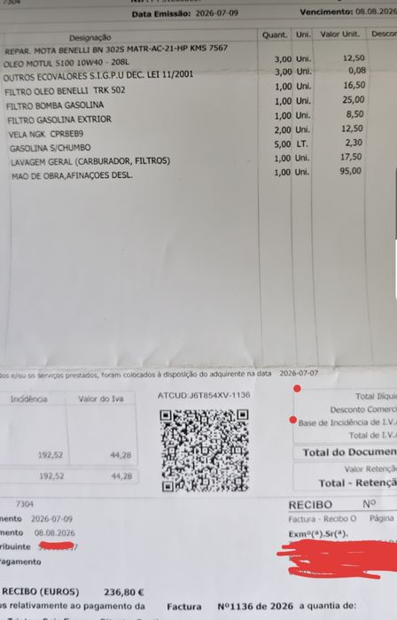 Vendo Benelli 302s