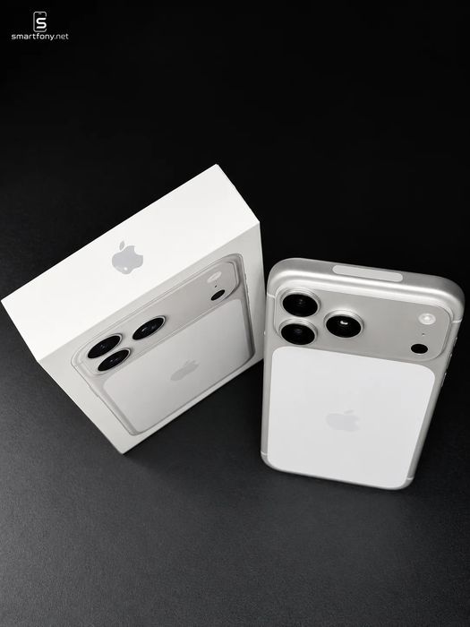 iPhone 17 Pro Max 2 TB Silver | Open Box | Gwarancja Apple | 0 cykli | eSIM