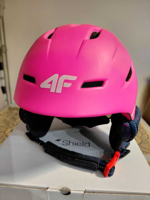 Kask narciarski dziewczęcy r. M 55-58