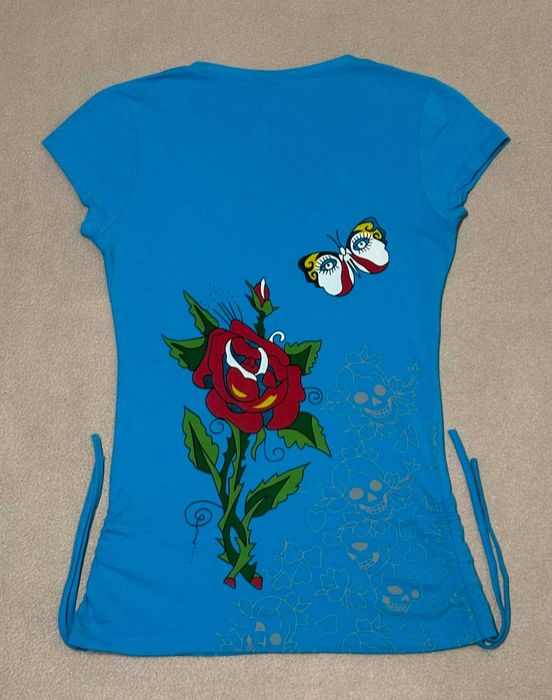 T-shirt Ed Hardy Roz. M
