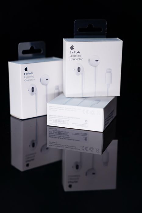 •КРАЩА ЦІНА•Наушники Apple EarPods Lightning Оригінал Нові
