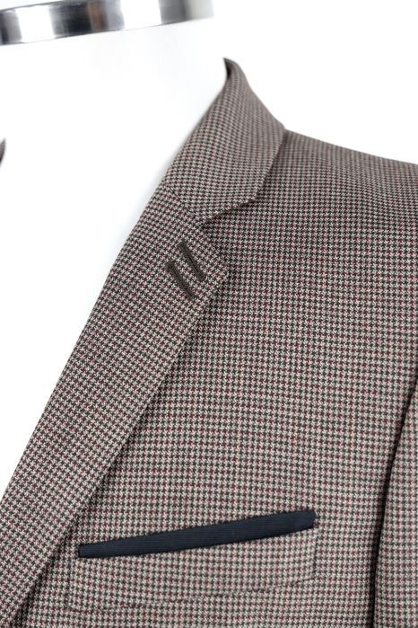 THE KOOPLES Новий вовняний піджак у гусячу лапку. Оригінал. 48 (М)