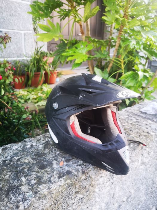 Capacete CMS preto Adulto