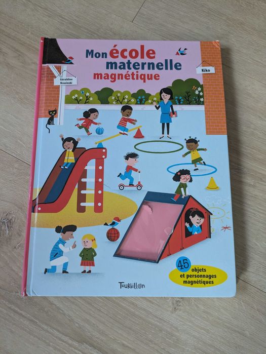 Książka Moje Przedszkole Mon ecole maternelle wersja francuskojęzyczna z magnesami