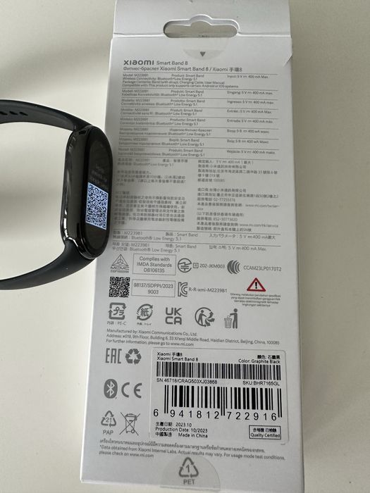 Opaska smart band 8 Xiaomi