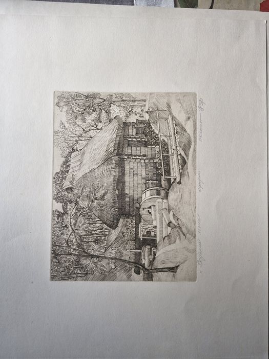 Графіка Офорти  З. Кецало  оригінали 1985, 86рр