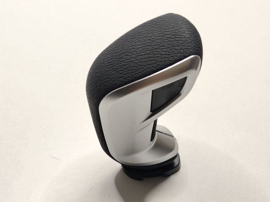 Manete Moca Manípulo Manopla Maçaneta Alavanca velocidades Peugeot 3008 5008 508 Citroen C5 DS5 Caixa Automática Prata Satinado Pele Punho Novo