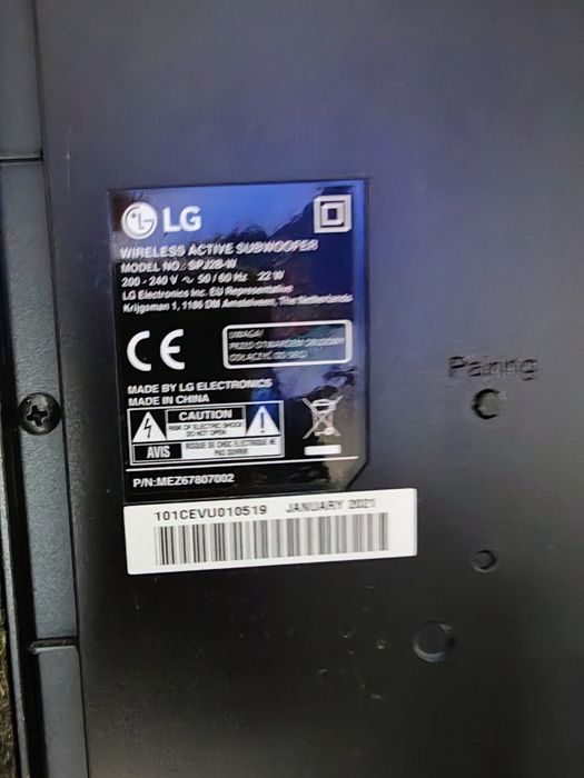 Soundbar LG SJ2 dobry stan