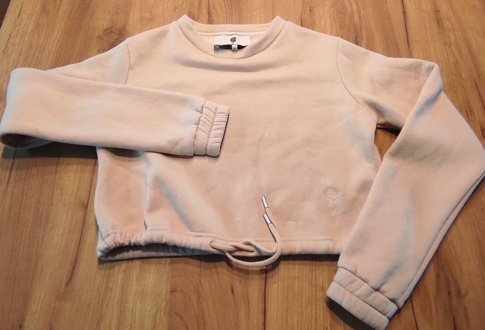 Bluza Rose London roz 38 M beżowa