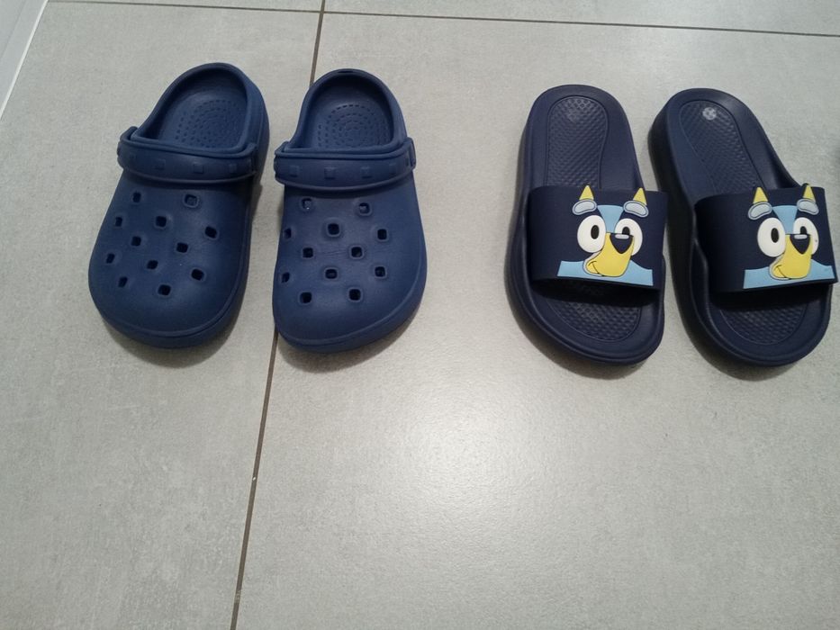 Klapki chłopięce na lato