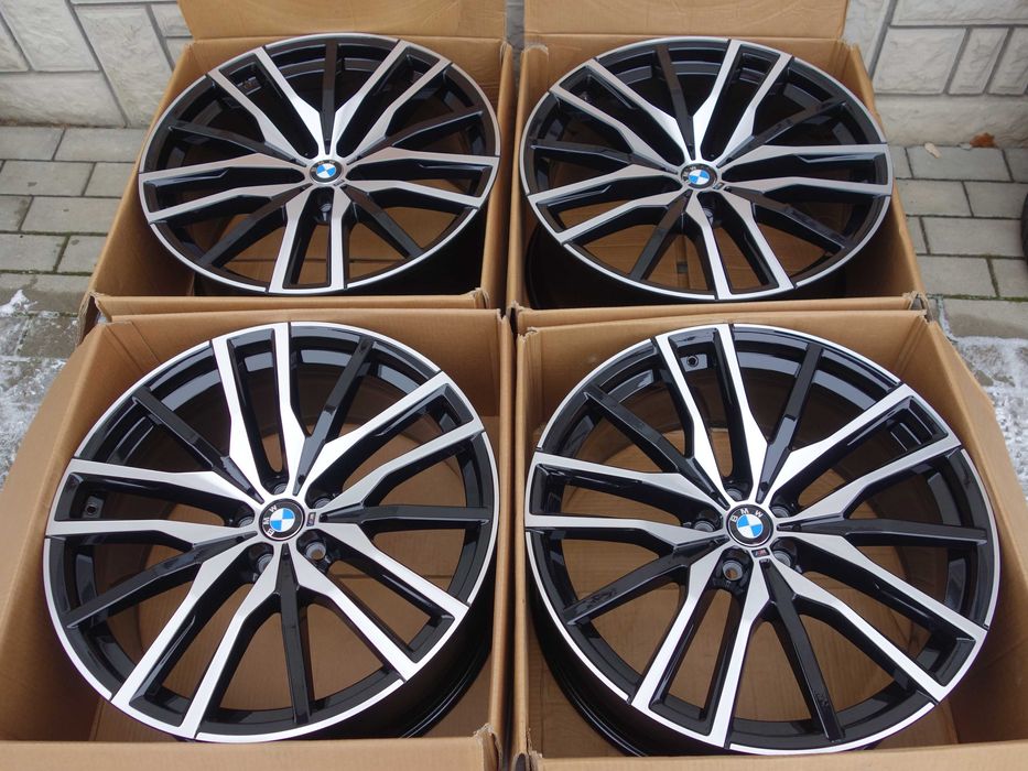 Felgi BMW X7 G07 X6 G06 X5 G05 22'' M-PAKIET Oryginalne 2 szerokości