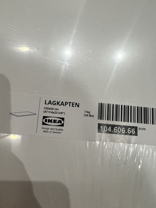 Tampo Secretaria branco LAGKAPTEN IKEA