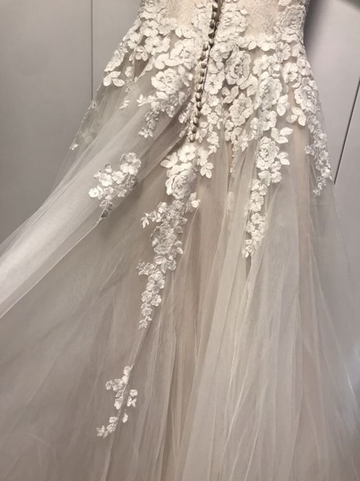 Весільна сукня Nora Naviano. Колір Айворі/ ivory Італія! S, 36 розмір