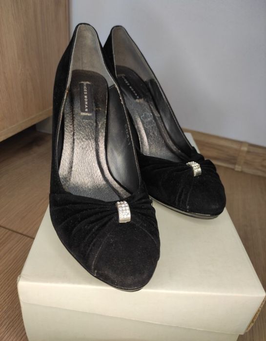 Buty pantofle szpilki