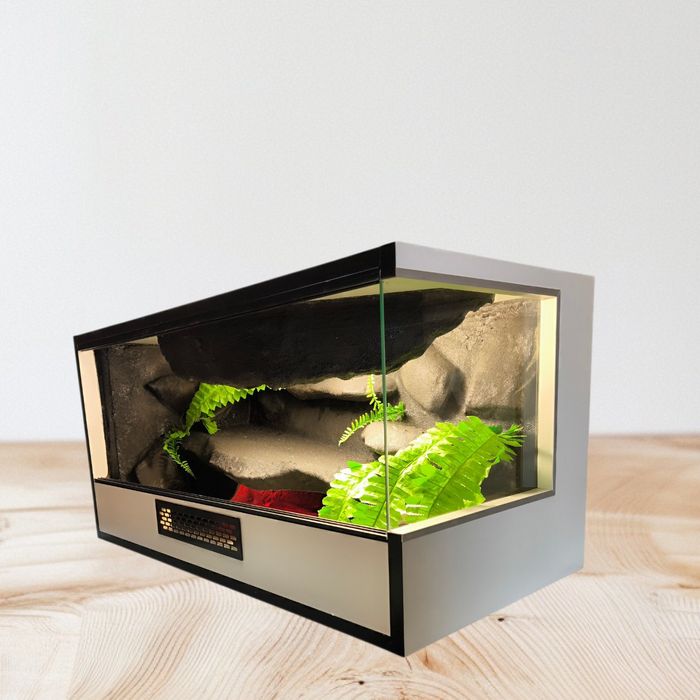 Terrarium meblowe 80x40x40cm gekon, wąż, agama