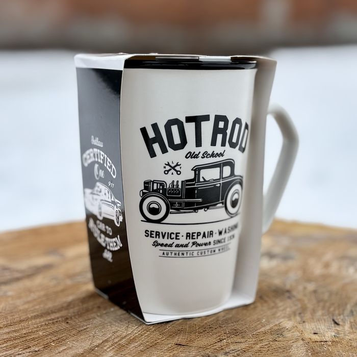 Чашка Hot Rod Old School у Ретро Стилі 420 мл