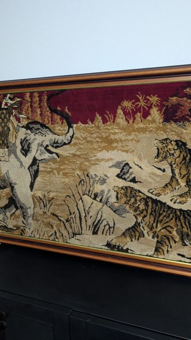 Quadro decoração tecido