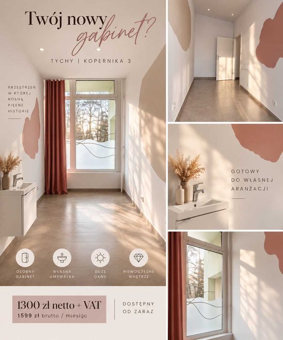Gabinet kosmetyczny / beauty do wynajęcia - Tychy