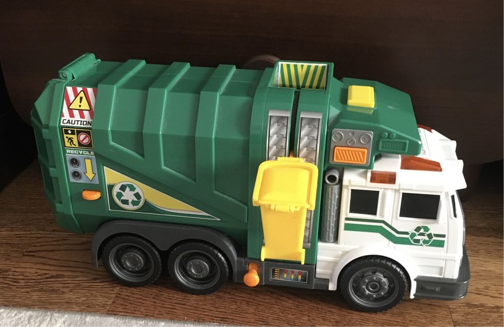 Машинка мусоровоз з баком Dickie Toys