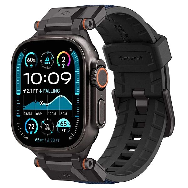Pasek Spigen DuraPro Armor na Apple Watch 44 / 45 / 46 / 49 mm - grana