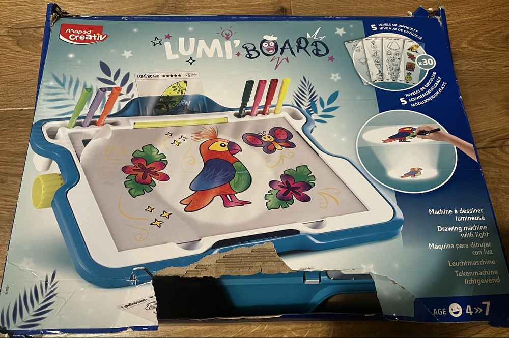 Lumi’Board – podświetlana tablica do rysowania