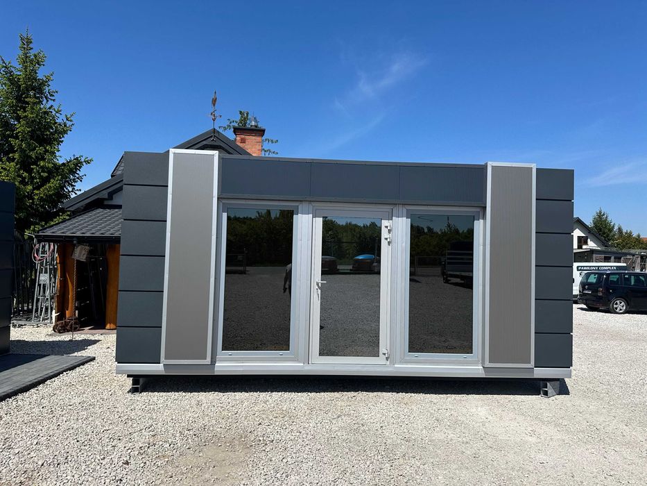 Kontener Handlowy Mieszkalny kiosk Komis Sklep fryzjer wiata Bar