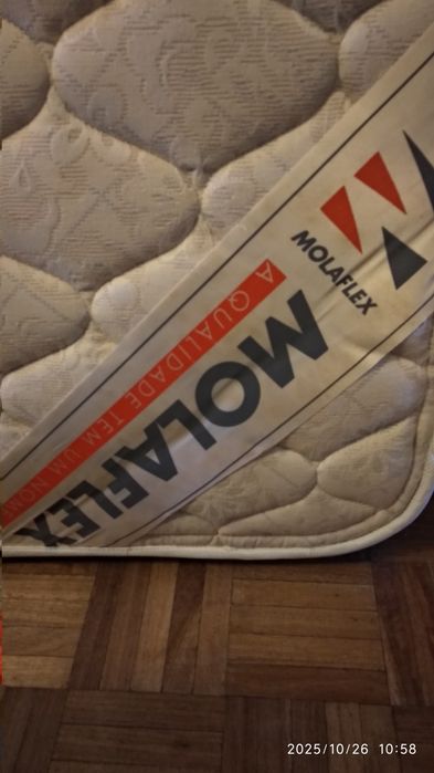 Colchão de casal pouco usado 1,60x1,95cm