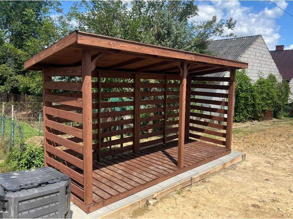 Drewutnia,magazyn,składzik na drewno, 4x1,4m,3x2m,3x1m,2x1,5m,2x1m