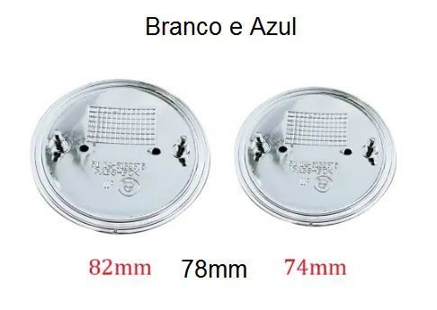 Emblema Capo ou Mala para Bmw   medida de 74 - 78 - 82mm    NOVO