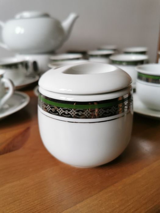 Serwis kawa herbata vintage Karolina