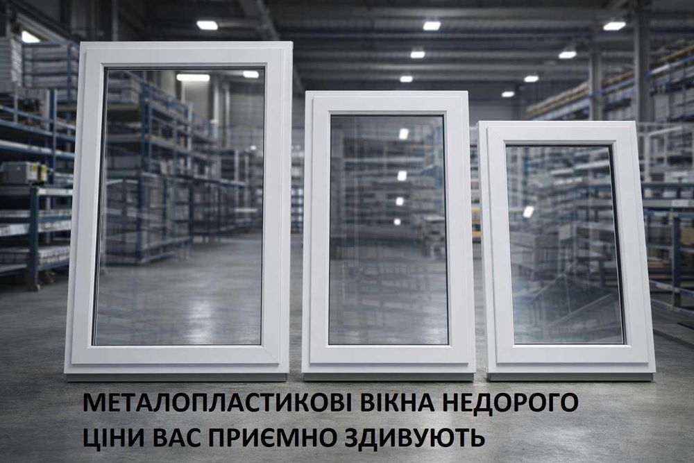 Пластикове вікно, окно, Металопластикові вікна