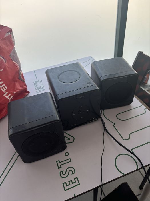 Sistema de Som Mitsai com Leitor de CD