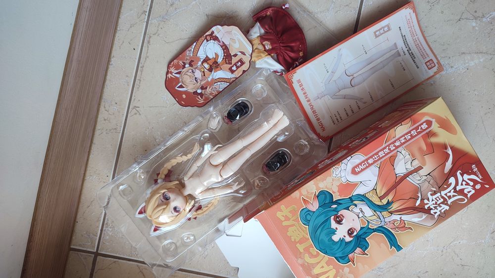 Шарнірна лялька киця  1/12 nagi beast