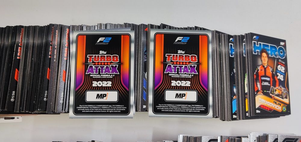 Lote de +600 Cartas Topps Turbo Attax 2022