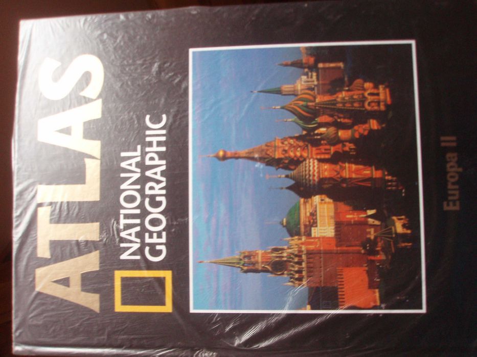 8 livros atlas national geografic