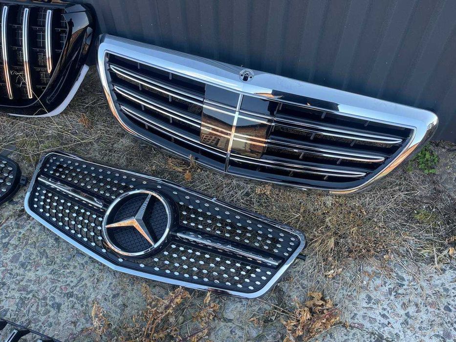 Решотка радиатора mercedes, решітка мерседес, решетка, решетки мерс
