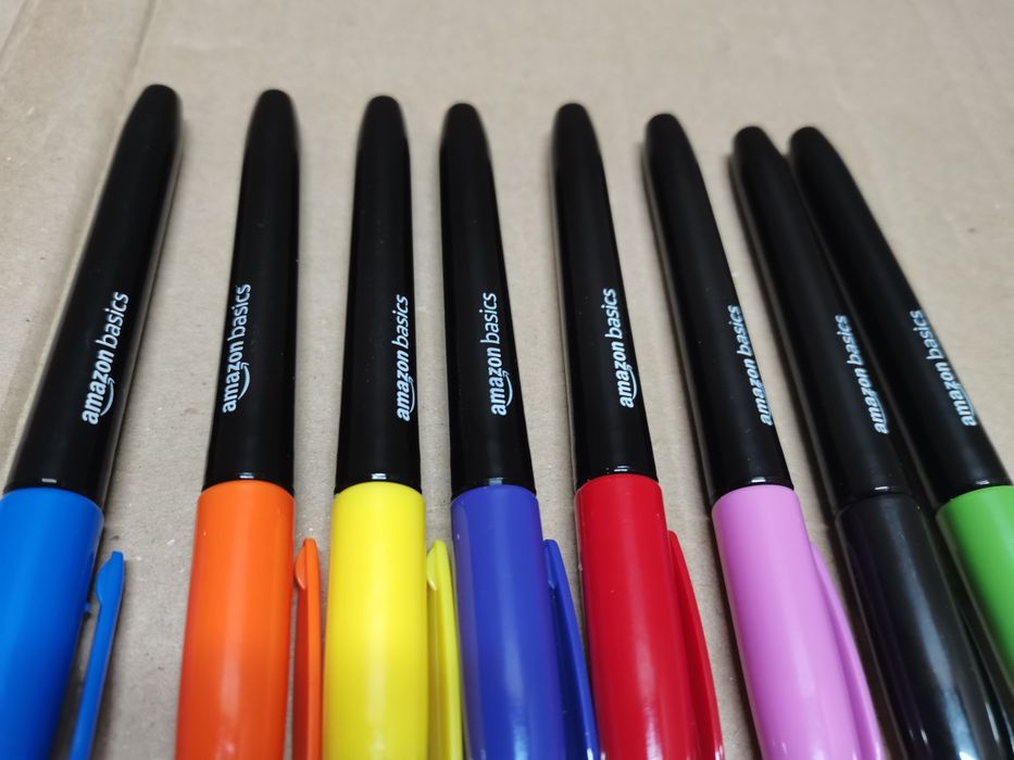 Amazon Basic markery do tkanin 8szt.