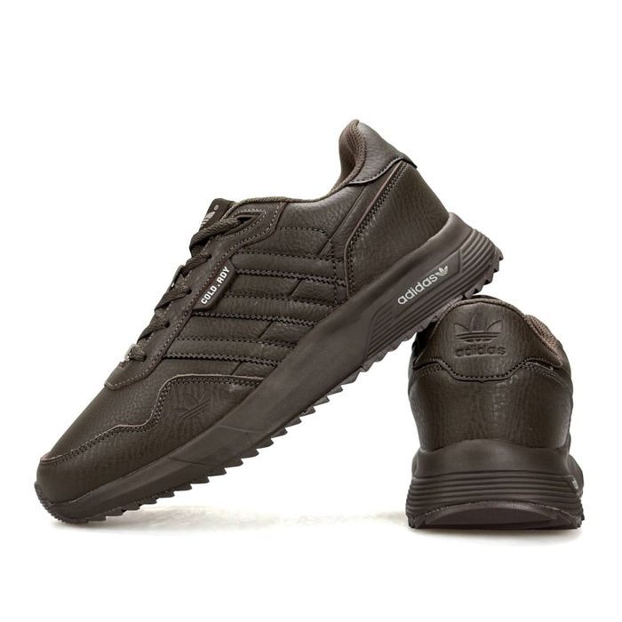 Бомбезні чоловічі кросівки Adidas Retropy Brown! Нові! Оплата при отриманні! Розміри: 41,42,43,44,45!