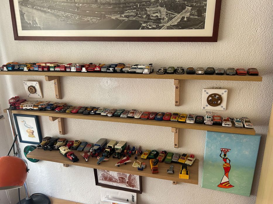 Conjunto de carrinhos de coleção