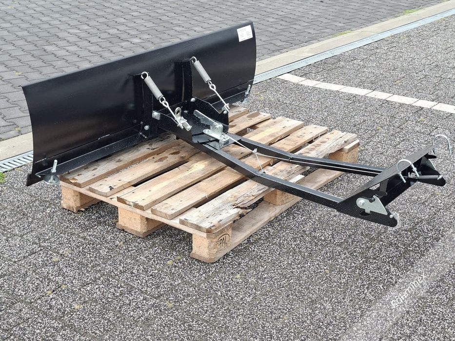 Solidny PŁUG DO ŚNIEGU DO QUADA 1,5 m Mocowanie na Clik Transport