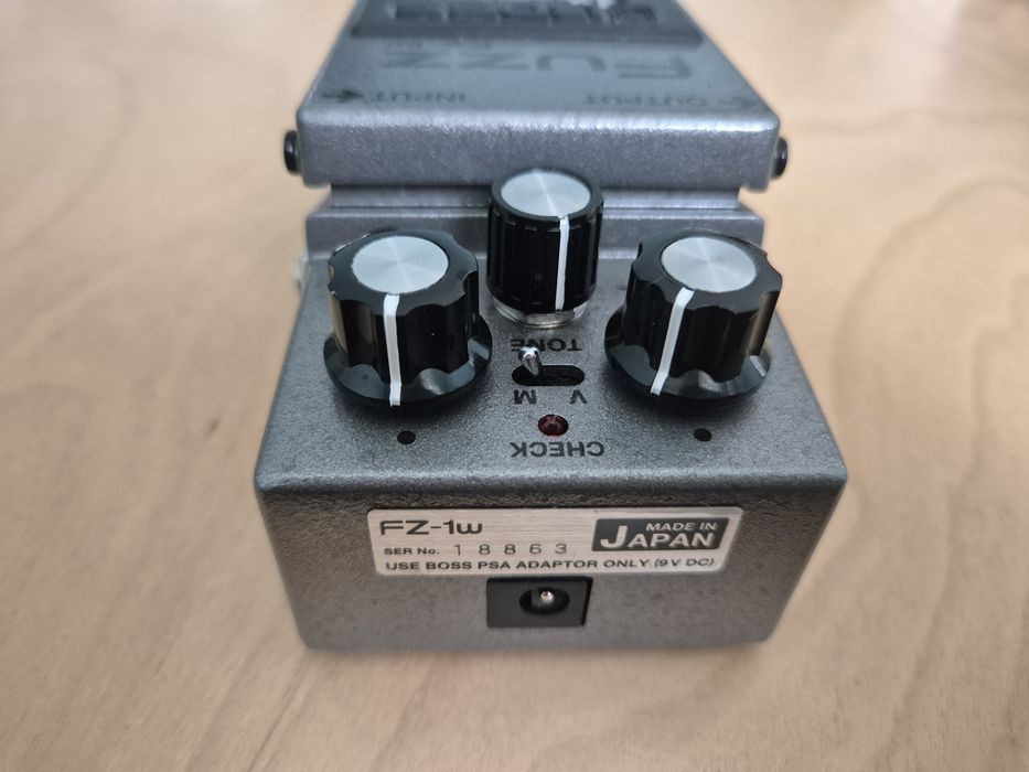 Boss Fz-1w - fuzz, overdrive, distortion gitarowy. Made in