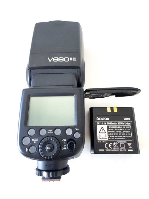 Speedlite Flash Godox 860IIC (Canon) - quase como novo