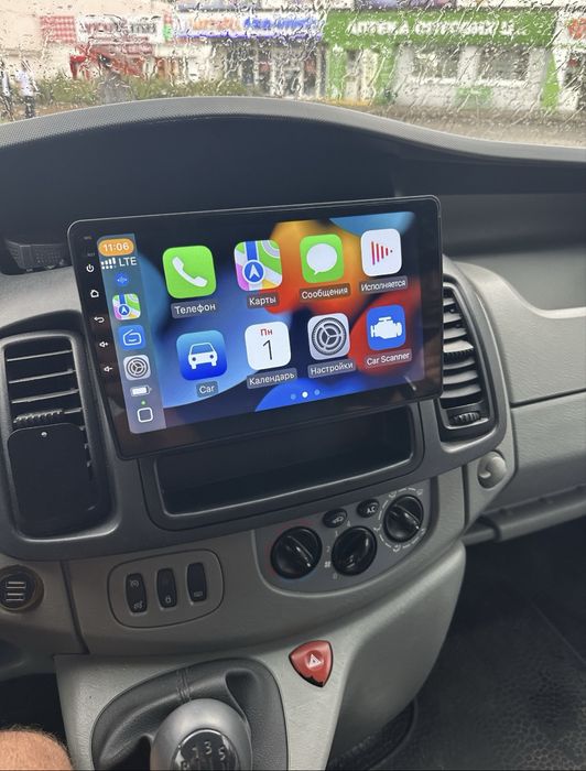 Android магнітола opel vivaro renault trafic nissan primastar віваро