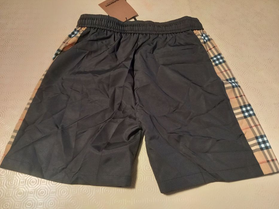Calções da burberry originais masculinos tamanho l