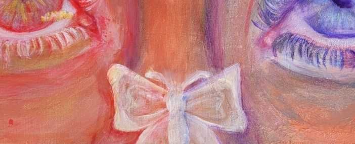 Quadro Pintura "Unidos", Acrílico sobre a tela, 40x80 Arte 2024